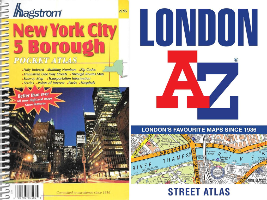 covers of 2 travel guide books