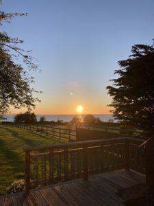 Sunset on Lummi Island.